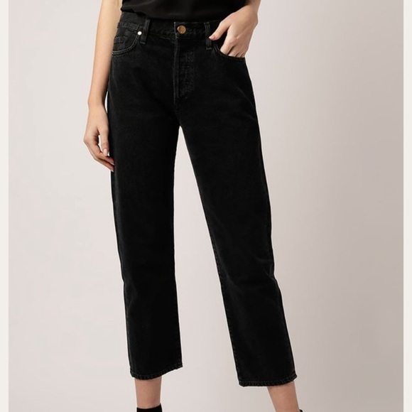 GOLDSIGN LOW SLUNG JEAN - DARKEST Navy - Picture 6 of 6